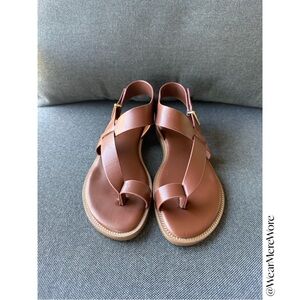 NW Franco Sarto Brown Sandals Size 9